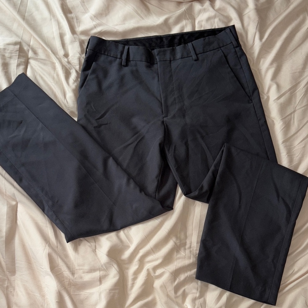 Van Heusen Charcoal Dress Pants